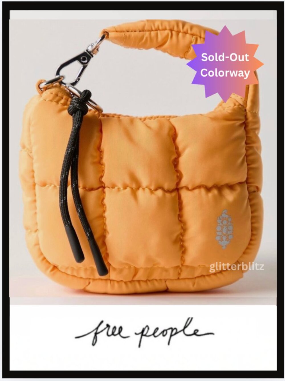 Free People Quilted Micro Pouch